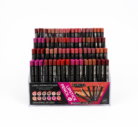 ستاند لب لاينر أقلام أحمر الشفاه KIKCO – Long Lasting Colour