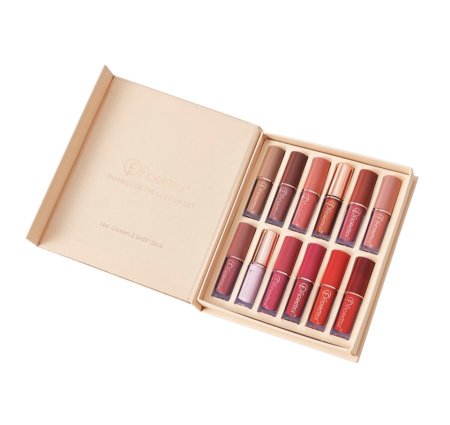 FLOEMAR – Thanks for the Love Lip Set (مجموعة أحمر شفاه 12 لون