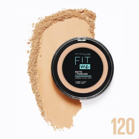 بودرة مضغوطة مات وخالية من المسام – Maybelline Fit Me