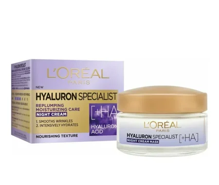 L’Oréal Paris Hyaluron Specialist [+HA] Night Creamمرطب لوريال