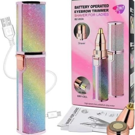 جهاز إزالة شعر الحواجب والوجه 2 في 1 – 2 In 1 Eyebrow Trimmer