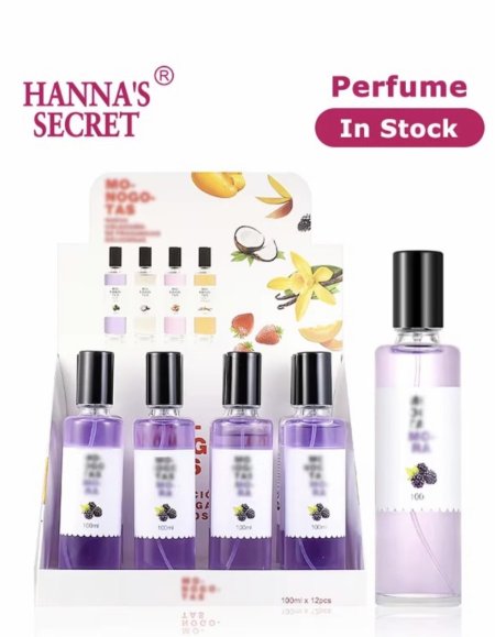 عطر شعر زجاج فواكه