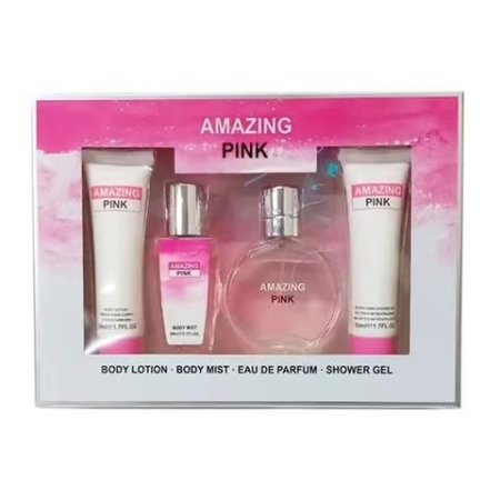 مجموعة Amazing Pink للعناية بالجسم