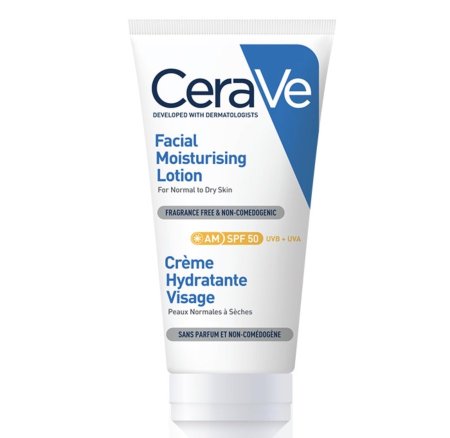 لوشن مرطب للوجه من سيرافي SPF 50