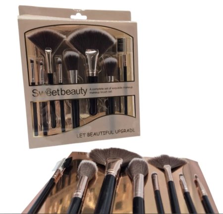 طقم فراشي مكياج سويت بيوتي الكامل — Sweet Beauty Makeup Brush Set