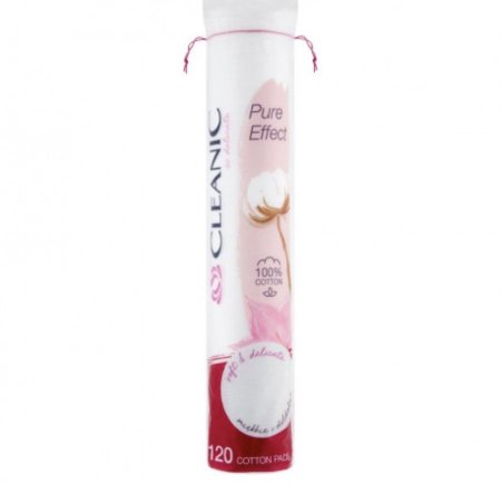 قطن كلينك بيوور افكت لإزالة المكياج — Cleanic Pure Effect Cotton Pads