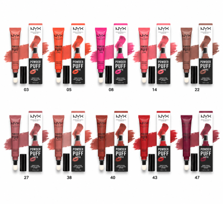 إن واي إكس | NYX باودر بف ليبي | Powder Puff Lippie
