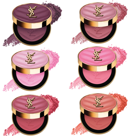 أحمر خدود ميك أب كراش بولد بلورينغ من YSL Beauty – Make Me Blush Bold Blurring Blush