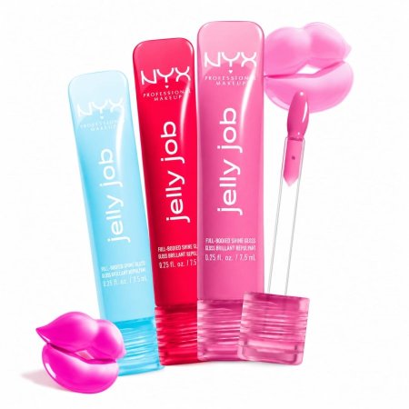 نيكس جيلي جوب لمعان الشفاه – NYX Jelly Job Lip Oil Gloss (7.5 مل)