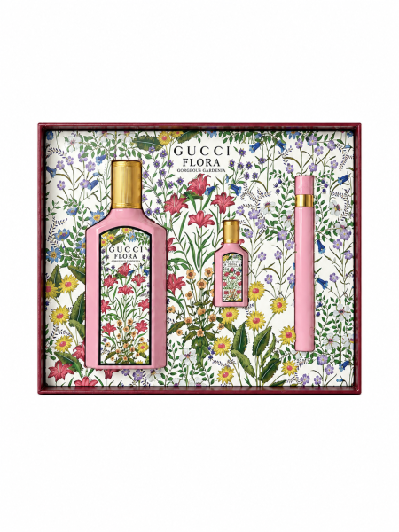 مجموعة عطر فلورا جاردينيا من غوتشي – Gucci Flora Gorgeous Gardenia Gift Se