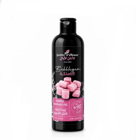 زيت التدليك القابل للتذوق بزيت الأرغان – Jardin d’Oléane Edible Massage Oil