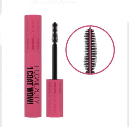Huda Beauty 1 Coat WOW! Mascara – ماسكارا هدى بيوتي 1 Coat WOW