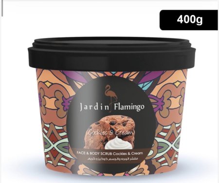 مقشر الوجه والجسم Jardin Flamingo Cookies