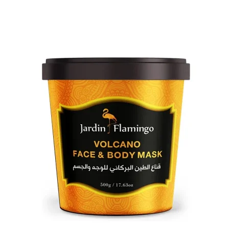 قناع الطين البركاني للوجه والجسم Jardin Flamingo Volcano Face & Body Mask