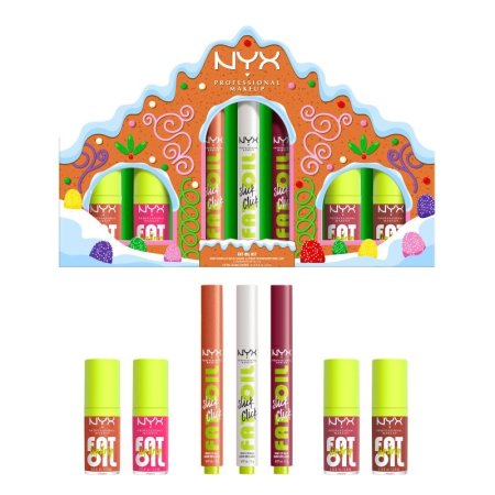 طقم زيوت الشفاه فات أويل Fat Oil من NYX Professional Makeup
