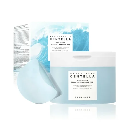 سكين 1004 باد هيالو سيكا المرطب – SKIN1004 Hyalu-Cica Jelly-Fit Ampoule Pad