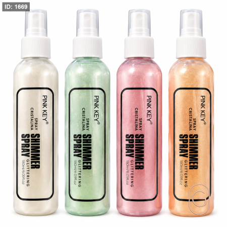 بخاخ بيكي كريستالينا للمعان والجليتر PinkeY Shimmer Glitter Spray