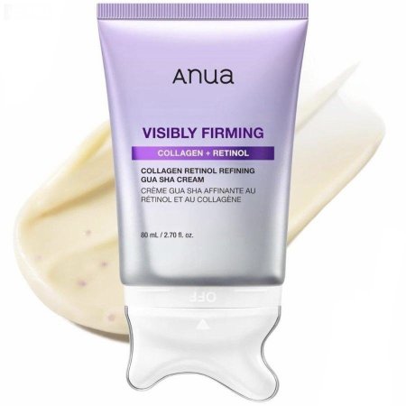 كريم أنوا لشد البشرة بالكولاجين والريتينول مع أداة غوا شا – Anua Collagen Retinol Refining Gua Sha Cream